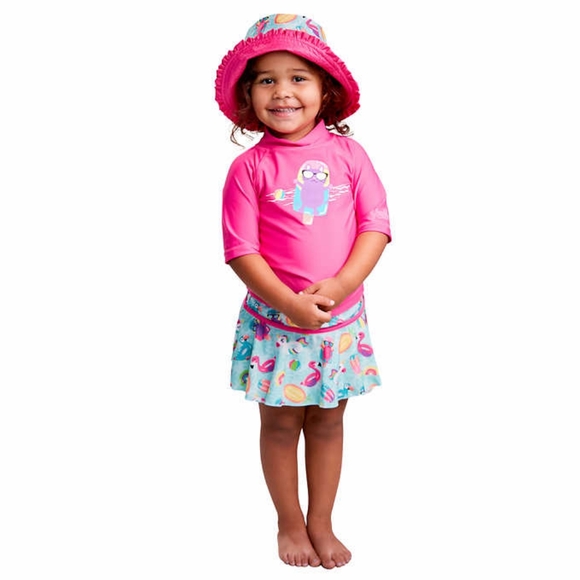 UV Skinz Kids' 3-piece Swim Set - Picture 1 of 7